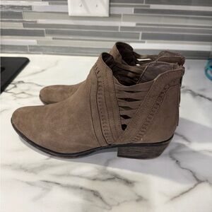 Women's Brown Ankle Booties size 9